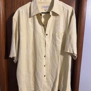 Island Republic Cream Casual Button Down Shirt